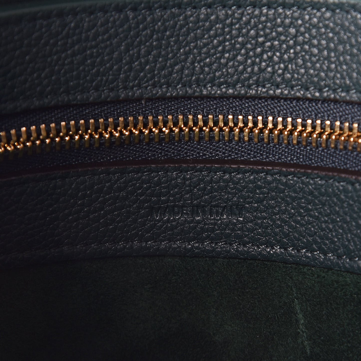 Soft Grained Calfskin Small Belt Cabas Phantom Amazone