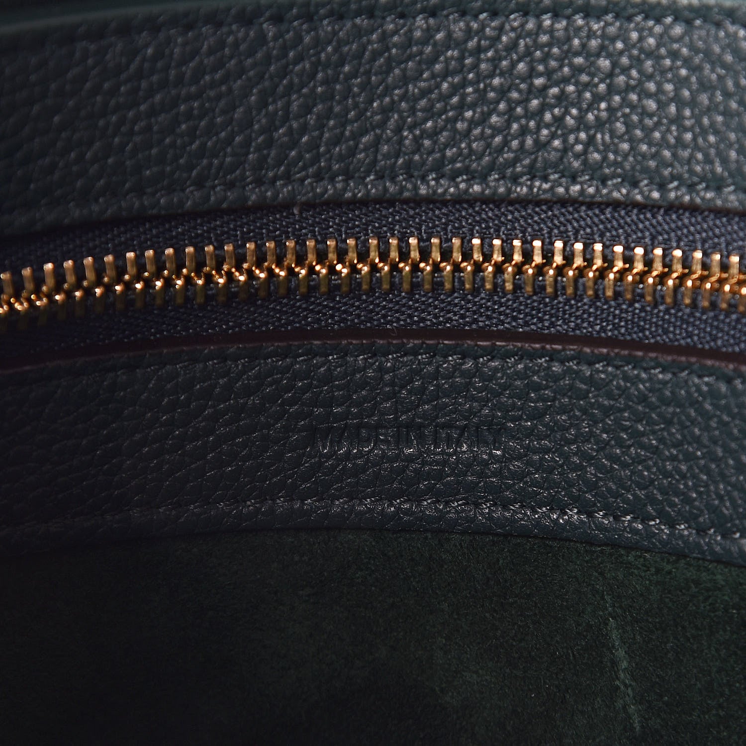 Celine Soft Grained Calfskin Small Belt Cabas Phantom Amazone 6 of 9