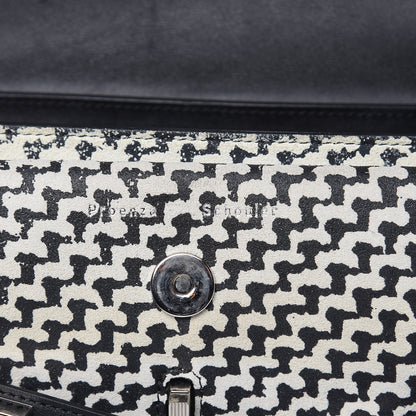 Proenza Schouler Suede Tweed Print Mini PS11 Classic Shoulder Bag Off White 6 of 16