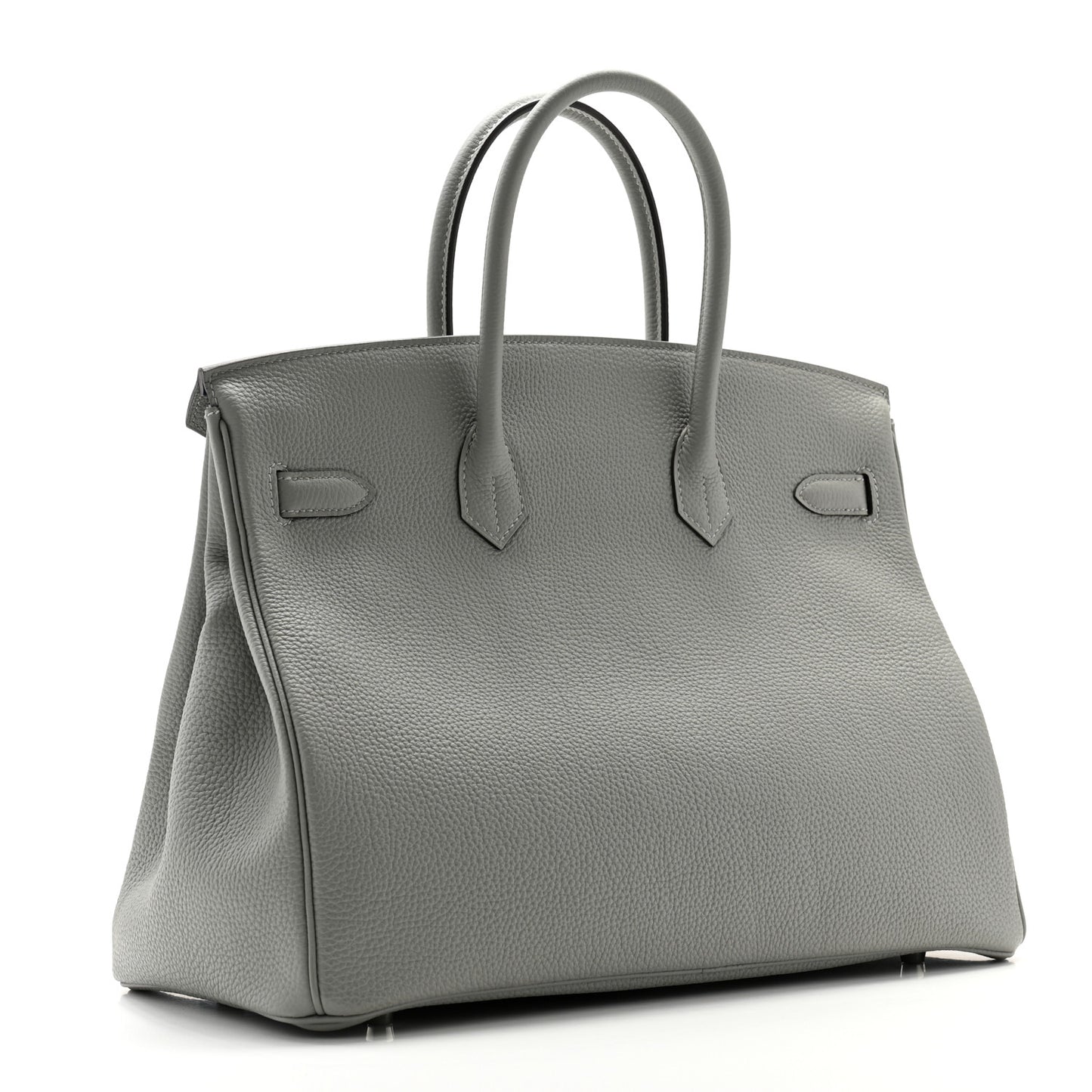 Togo Verso Birkin 35 Gris Mouette Bleu Agate