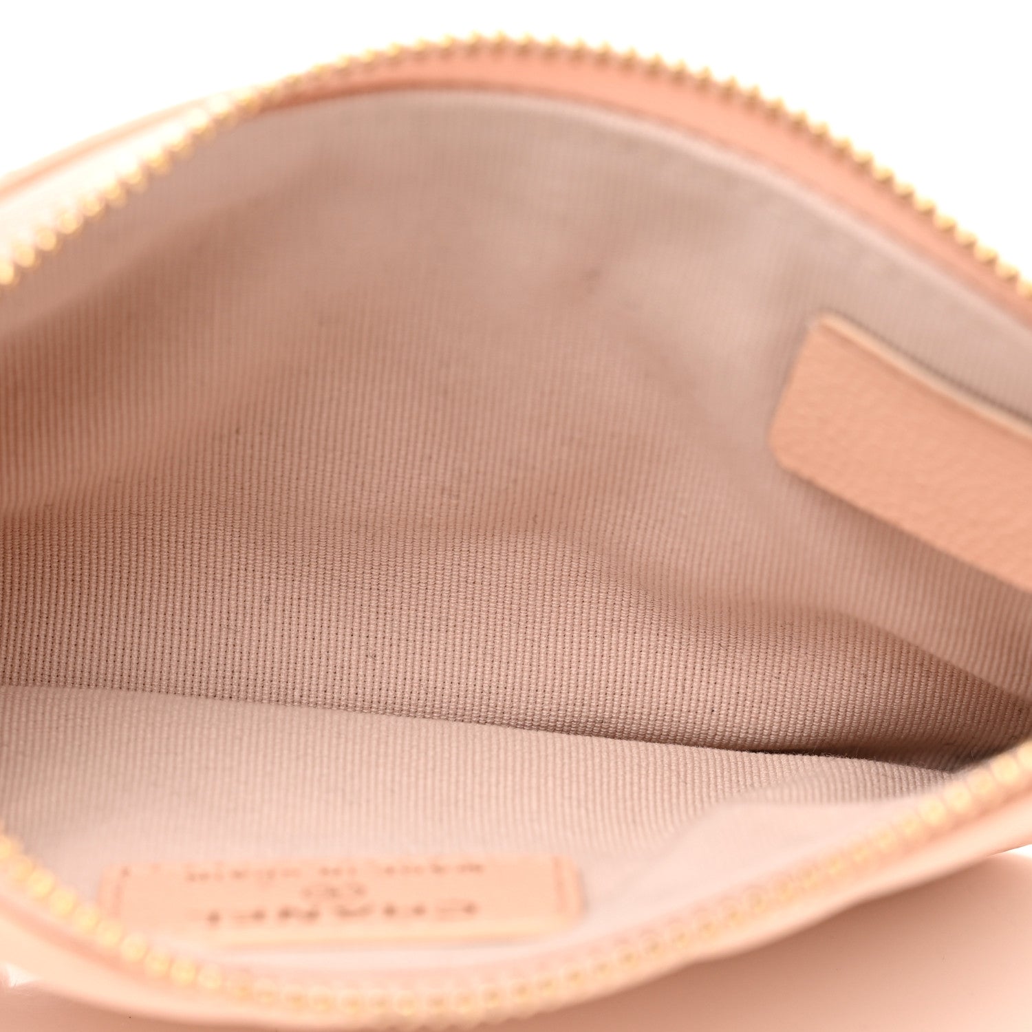 Chanel Caviar Quilted Small Cosmetic Case Beige 5 of 8