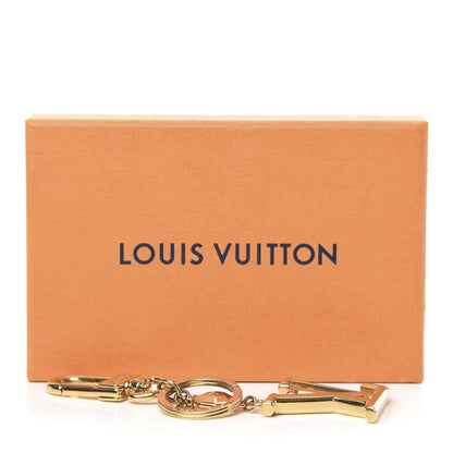 Louis Vuitton LV Facettes Bag Charm Key Holder Gold 4 of 4