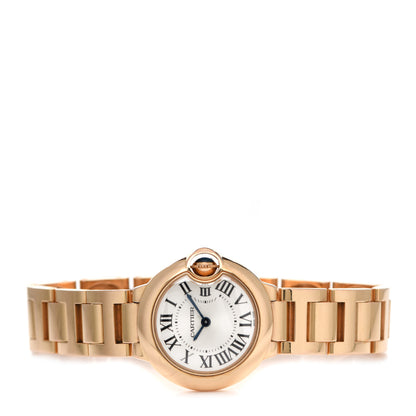 Cartier 18K Pink Gold 28mm Ballon Bleu De Cartier Quartz Watch 2 of 4