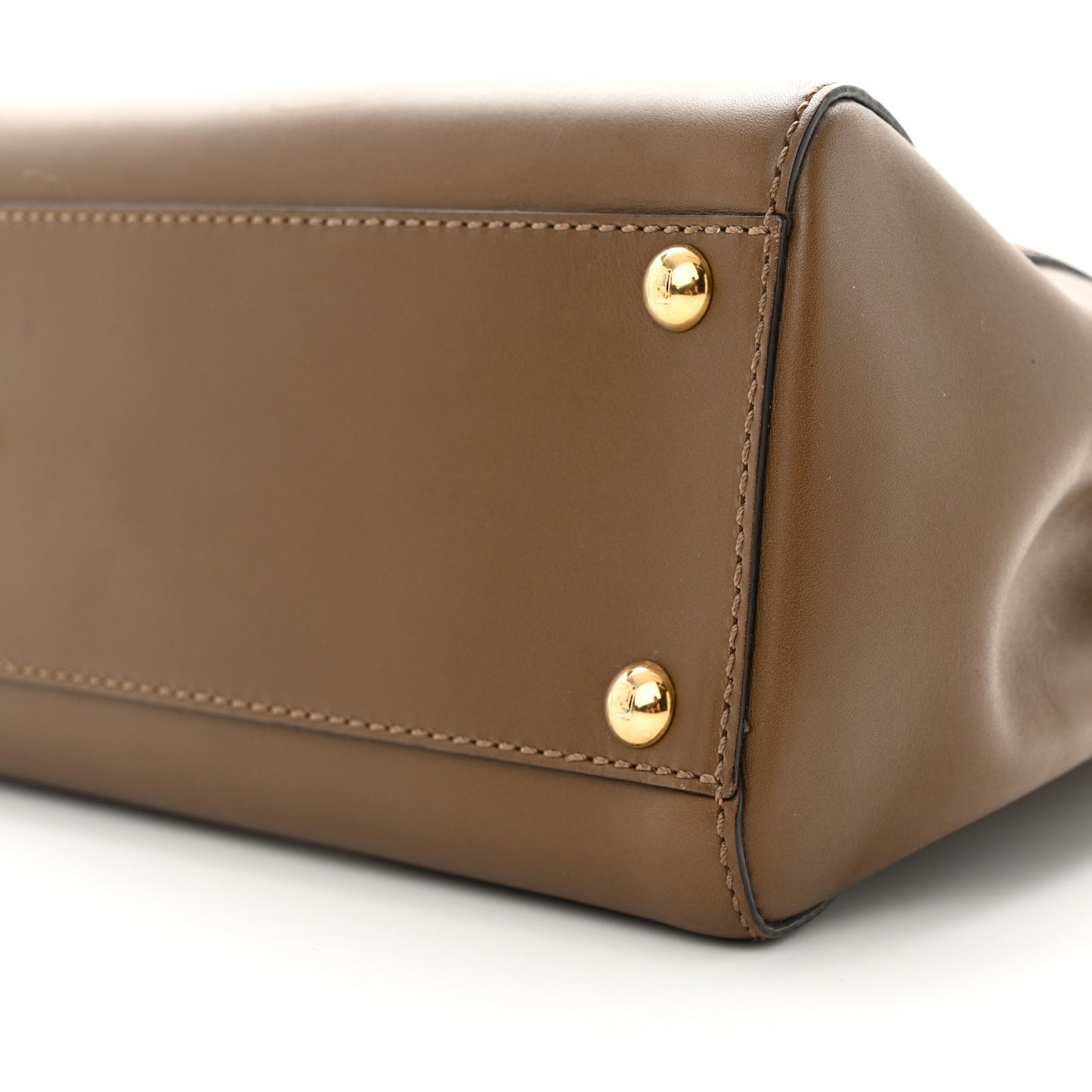 Vitello Morgan Fabric Jacquard Pequin Medium Peekaboo Iconic Satchel Foresta Tobacco Black