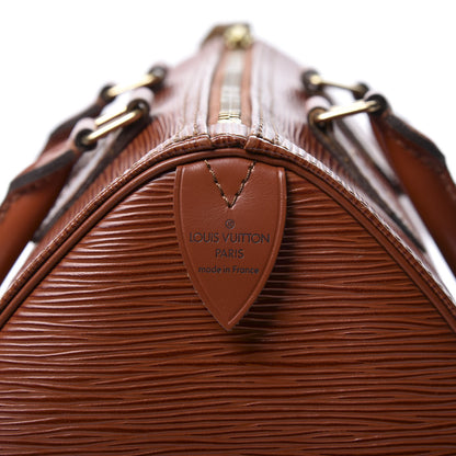 Louis Vuitton Epi Speedy 25 Kenyan Fawn 9 of 10
