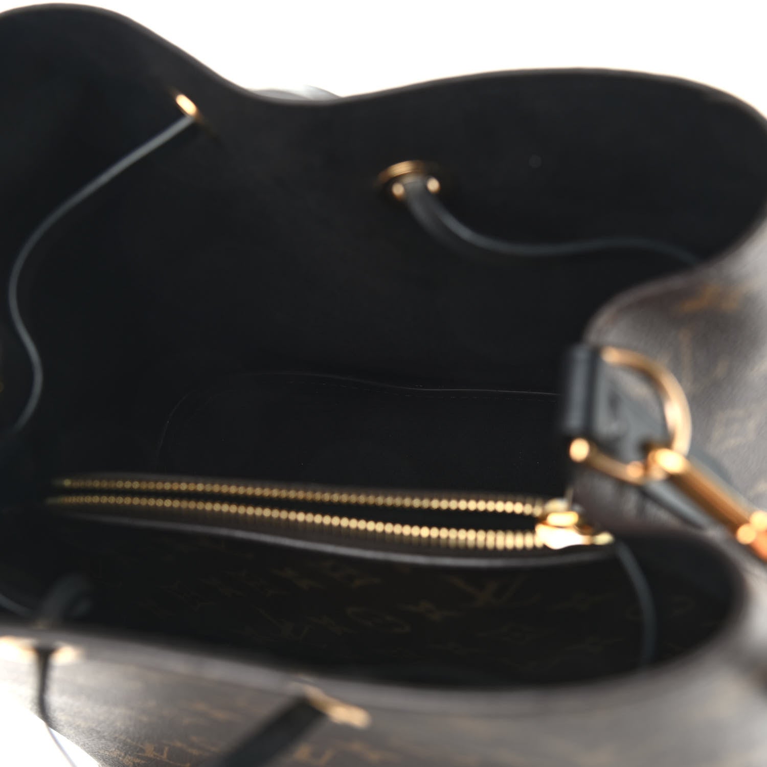 Louis Vuitton Monogram Neonoe MM Black 5 of 9