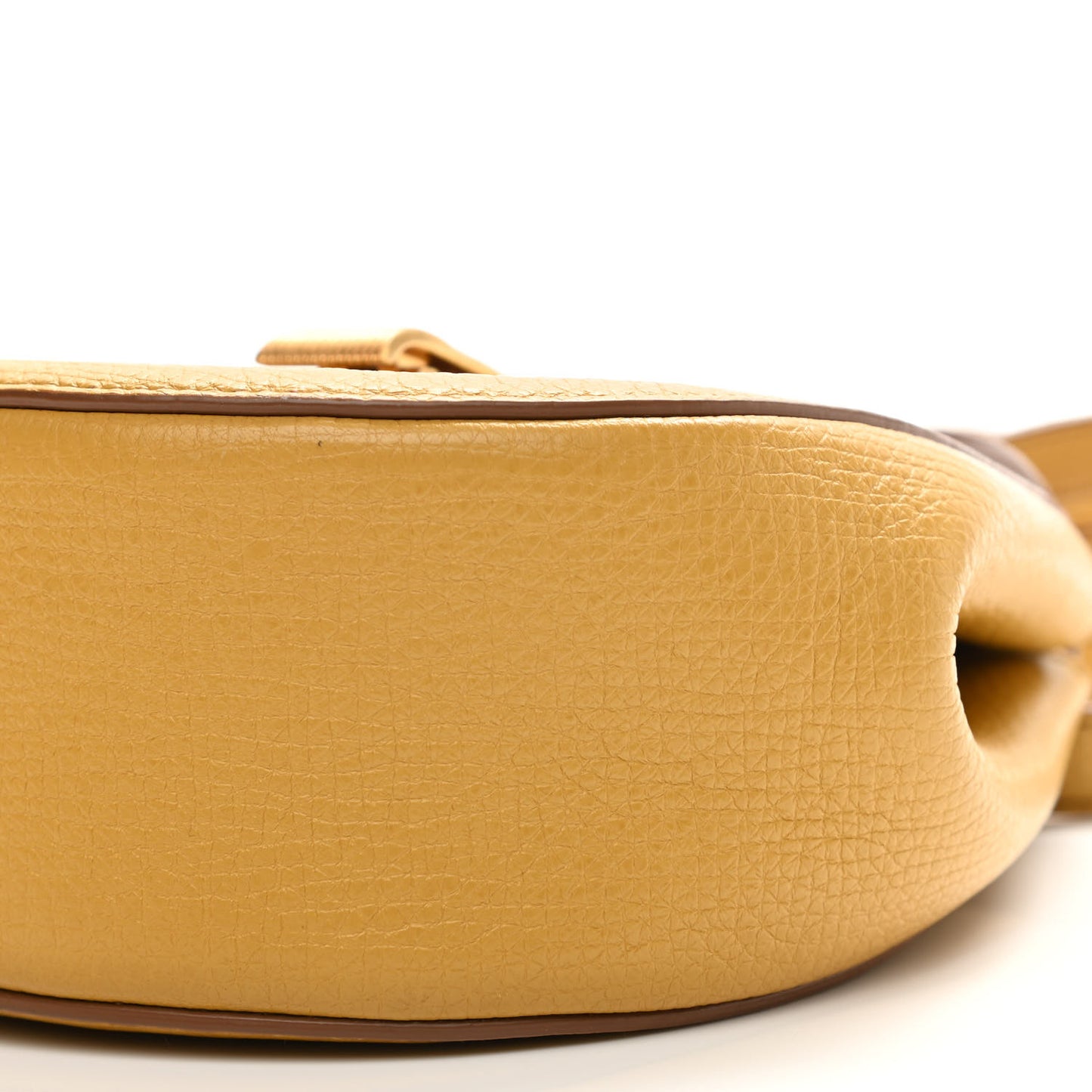 Palmellato Calfskin Rounded Belt Bag Butterscotch