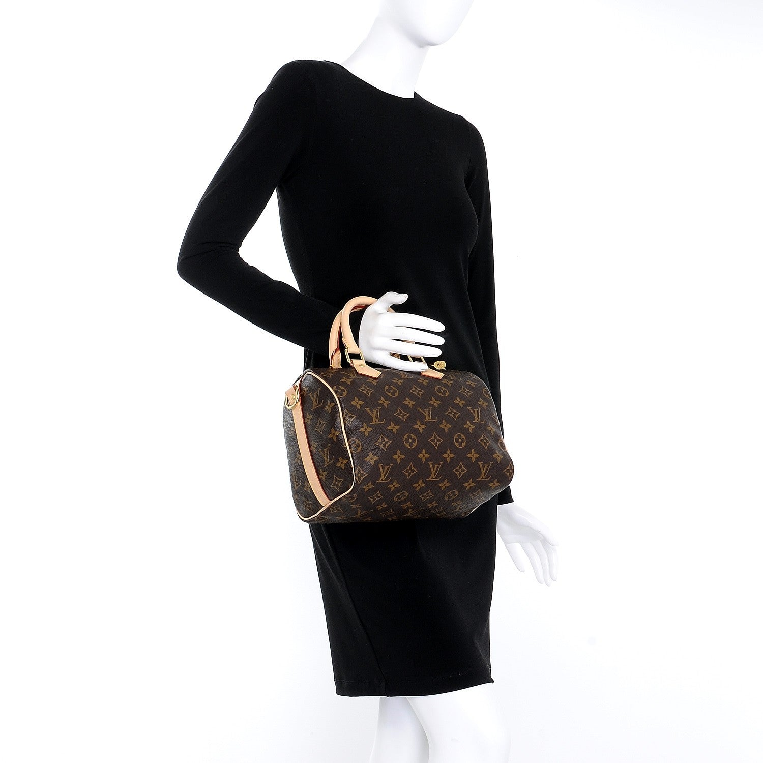 Louis Vuitton Monogram Speedy Bandouliere 25 3 of 10