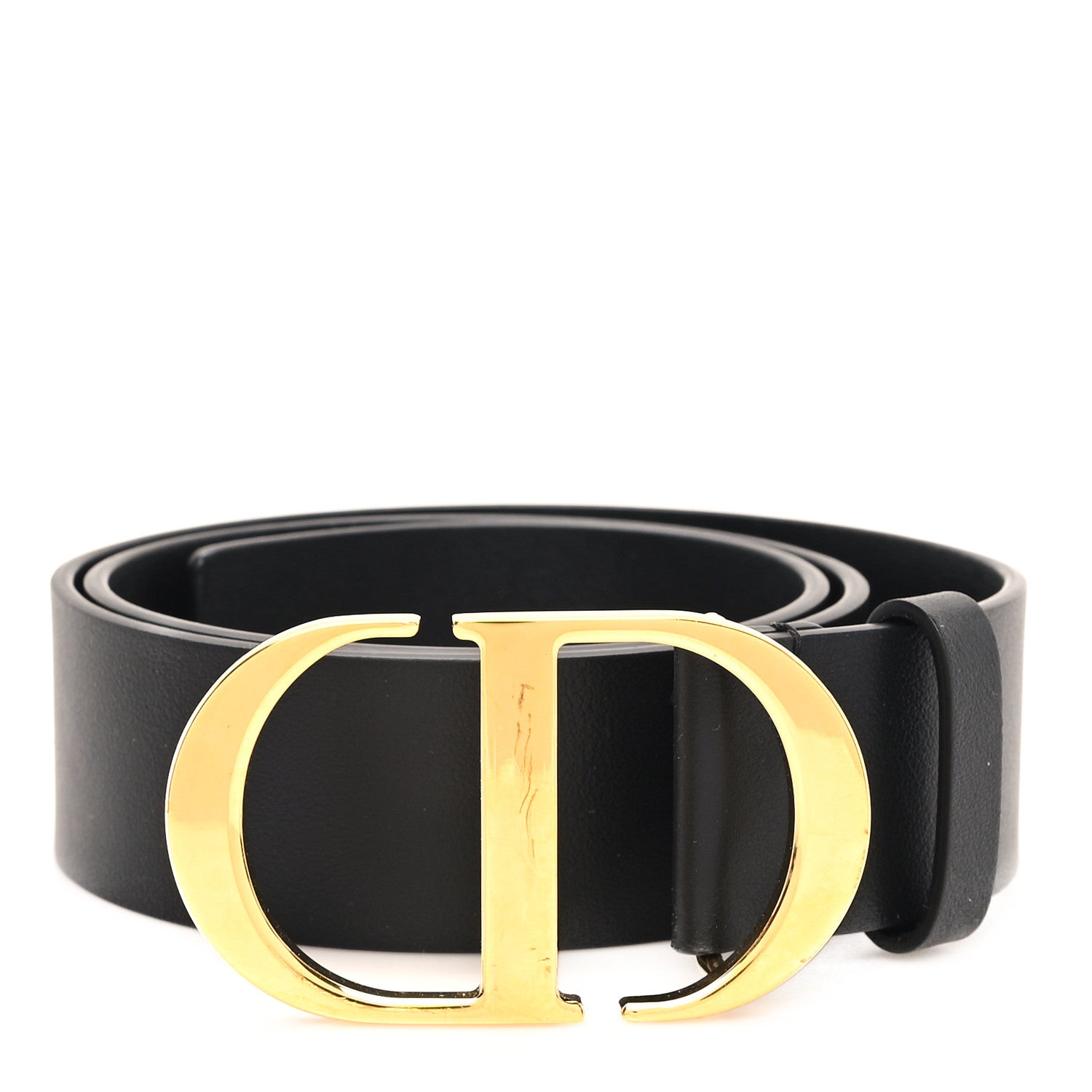 Christian Dior Calfskin CD Belt 70 28 Black 1 of 5