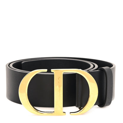 Christian Dior Calfskin CD Belt 70 28 Black 1 of 5
