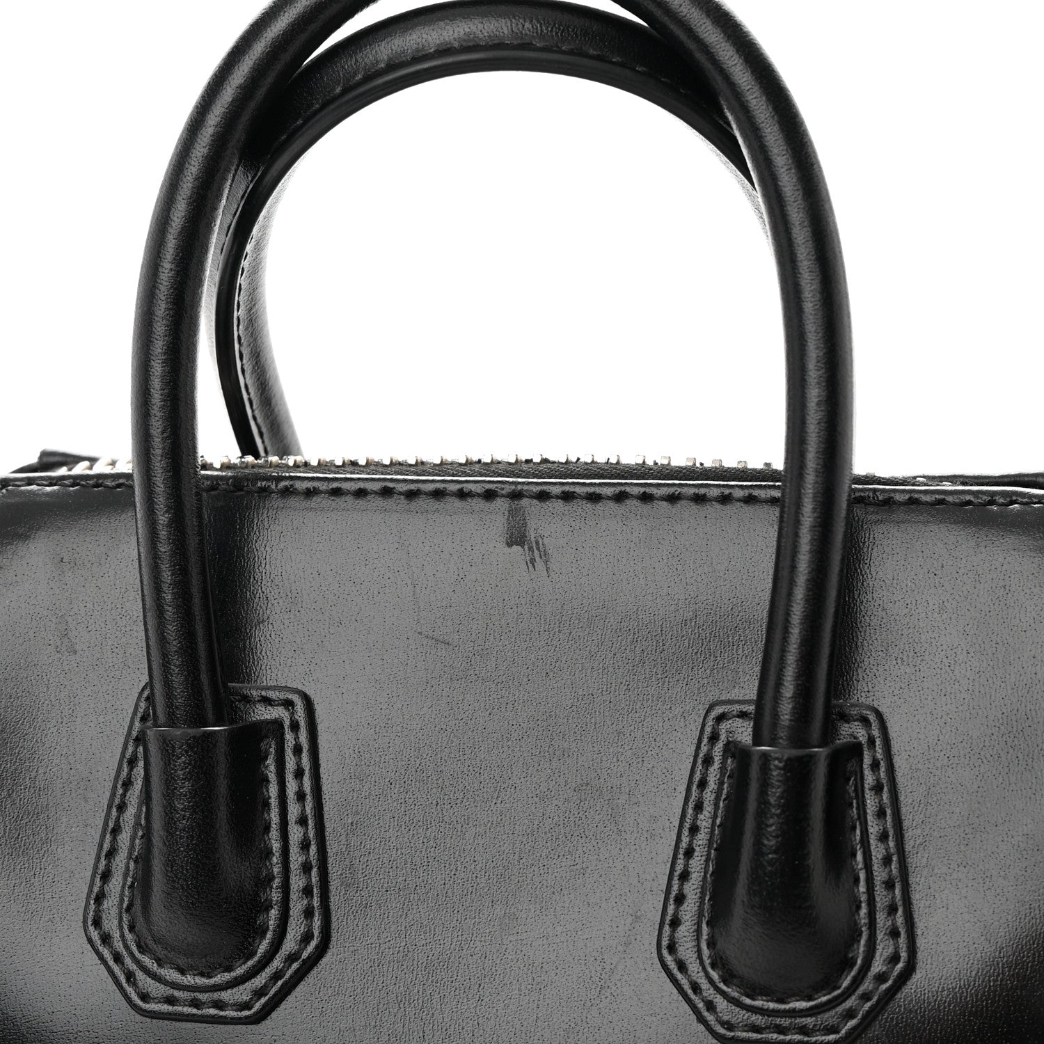Givenchy Shiny Lord Calfskin Mini Antigona Black 21 of 23