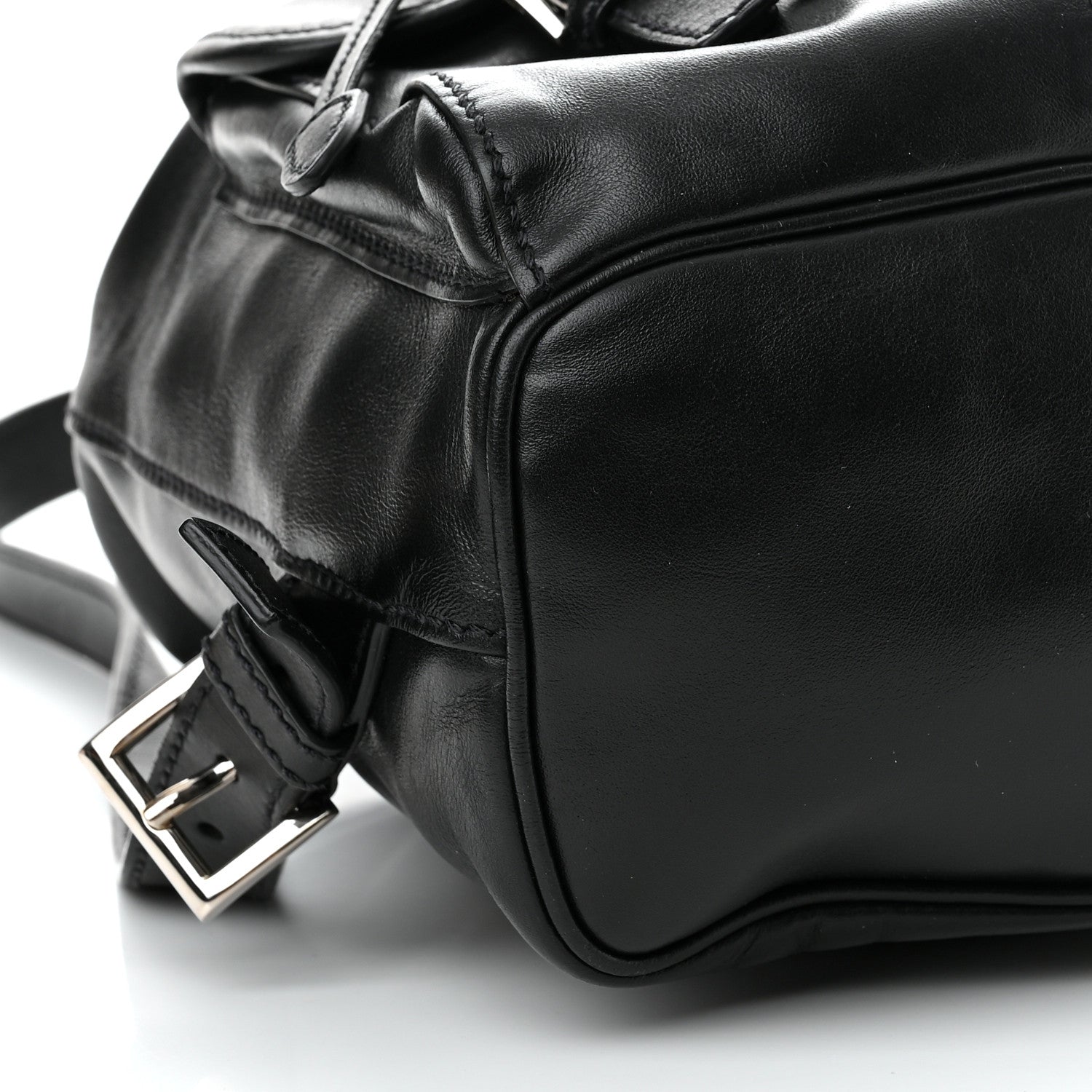 Prada Calfskin Backpack Black 9 of 18