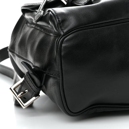 Prada Calfskin Backpack Black 9 of 18
