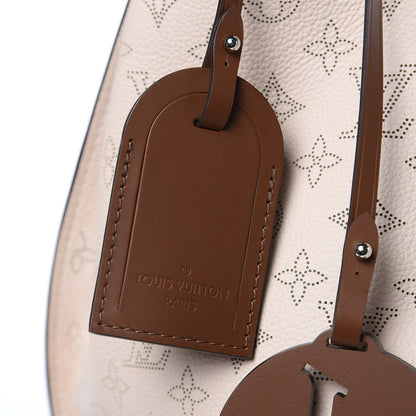 Louis Vuitton Mahina Carmel Hobo Creme 10 of 10