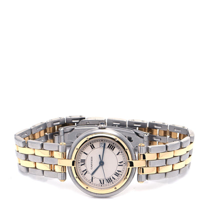 Cartier Stainless Steel 18K Yellow Gold 29mm Panthere Vendome Quartz Watch 2 of 4
