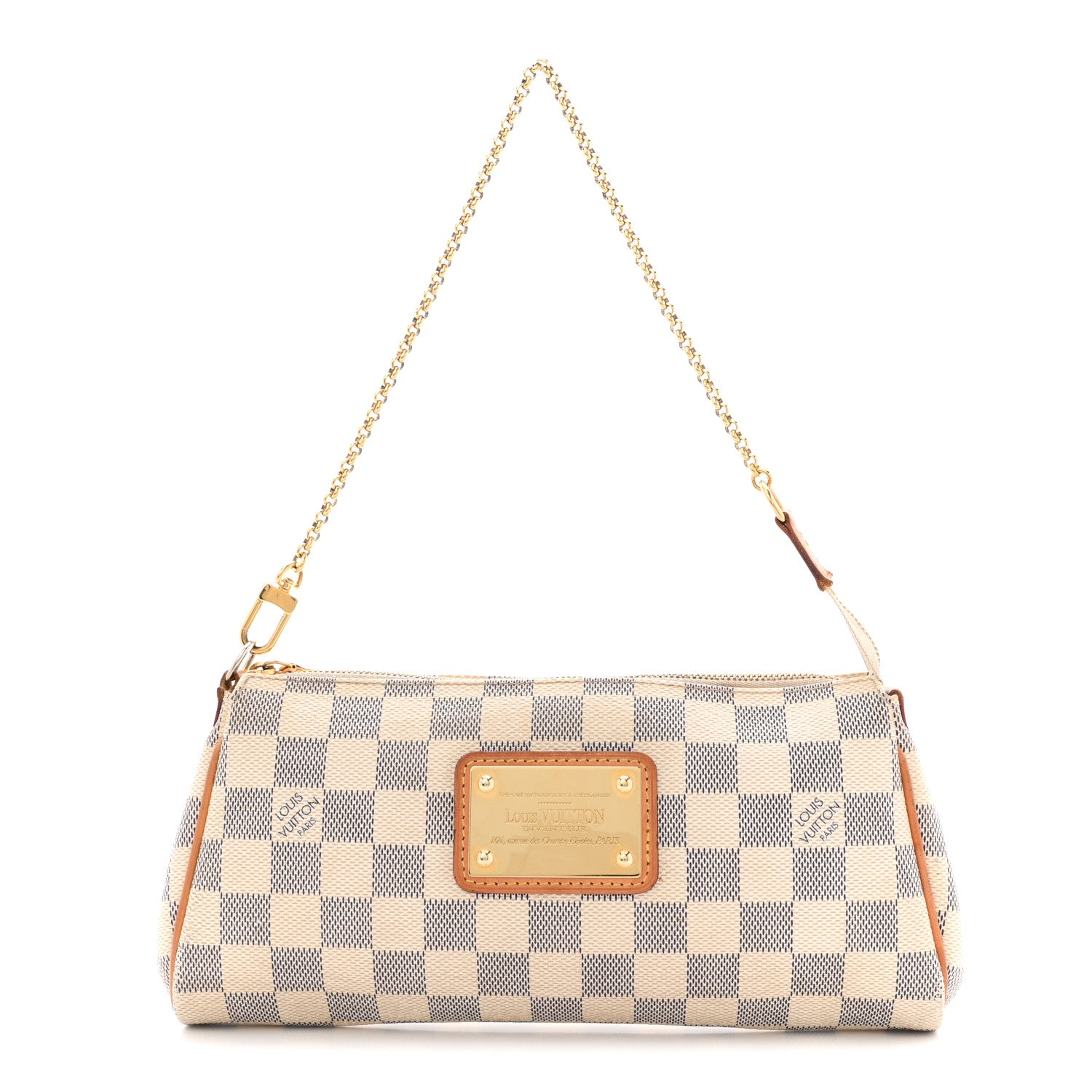 Louis Vuitton Damier Azur Eva Clutch 1 of 15