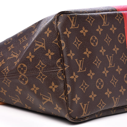 Louis Vuitton Monogram My LV Heritage Neverfull GM Red Magenta 9 of 20