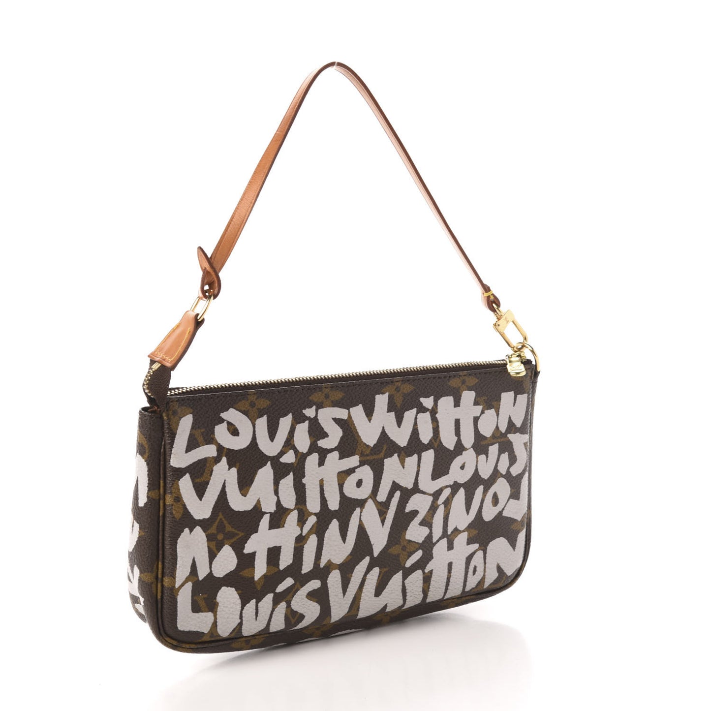 Monogram Graffiti Pochette Accessories Silver