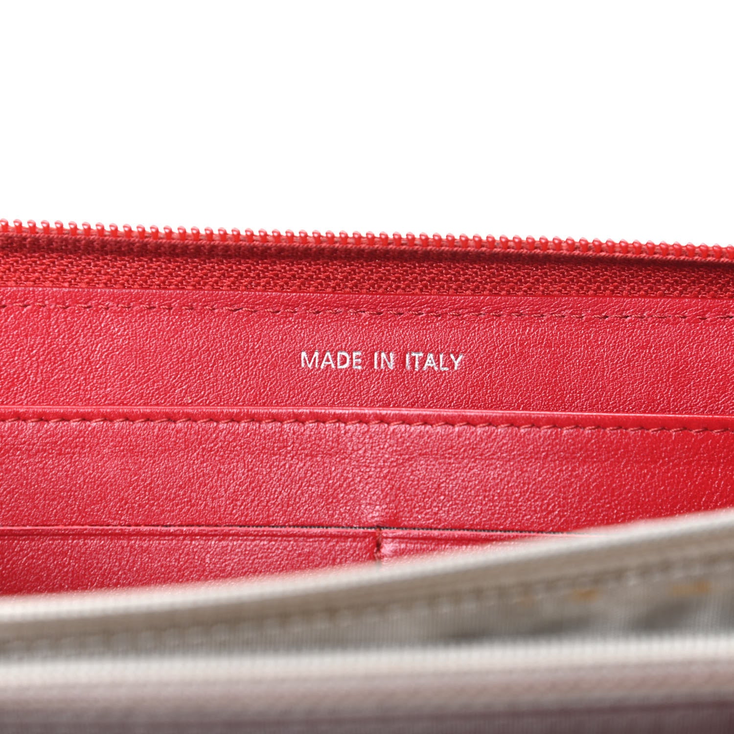 Chanel Caviar Large Timeless CC Zip Around Wallet Red 8 of 8