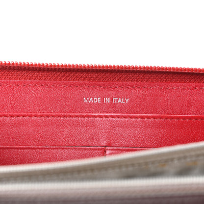 Chanel Caviar Large Timeless CC Zip Around Wallet Red 8 of 8