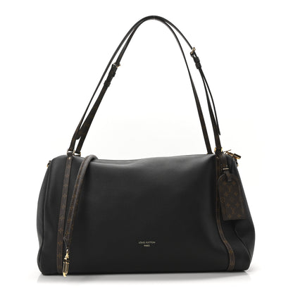 Louis Vuitton Grained Calfskin Monogram Express Travel Black 1 of 9