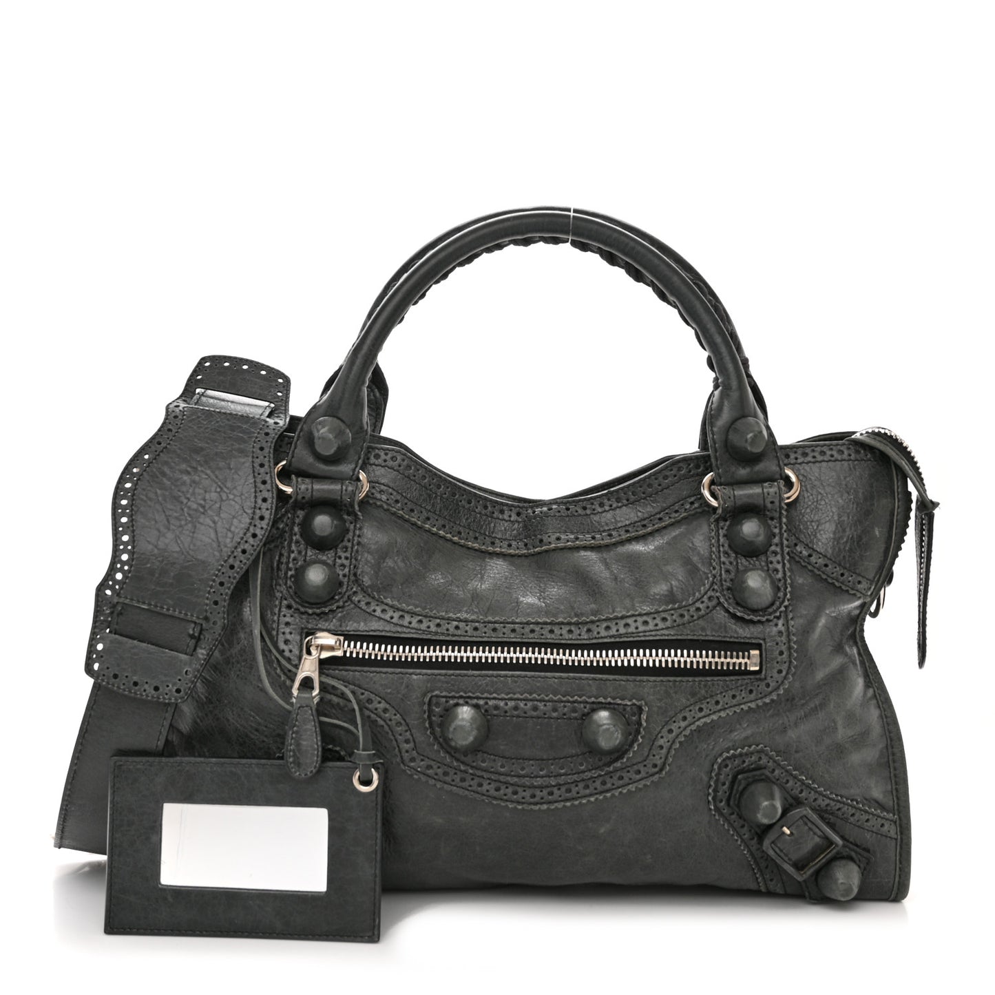 Agneau Giant Brogues Hardware City Anthracite