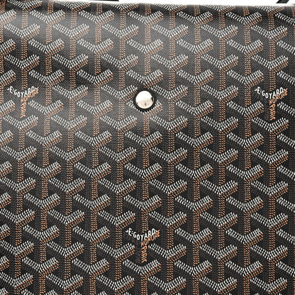Goyard Goyardine Capetien Messenger Bag Black 9 of 10