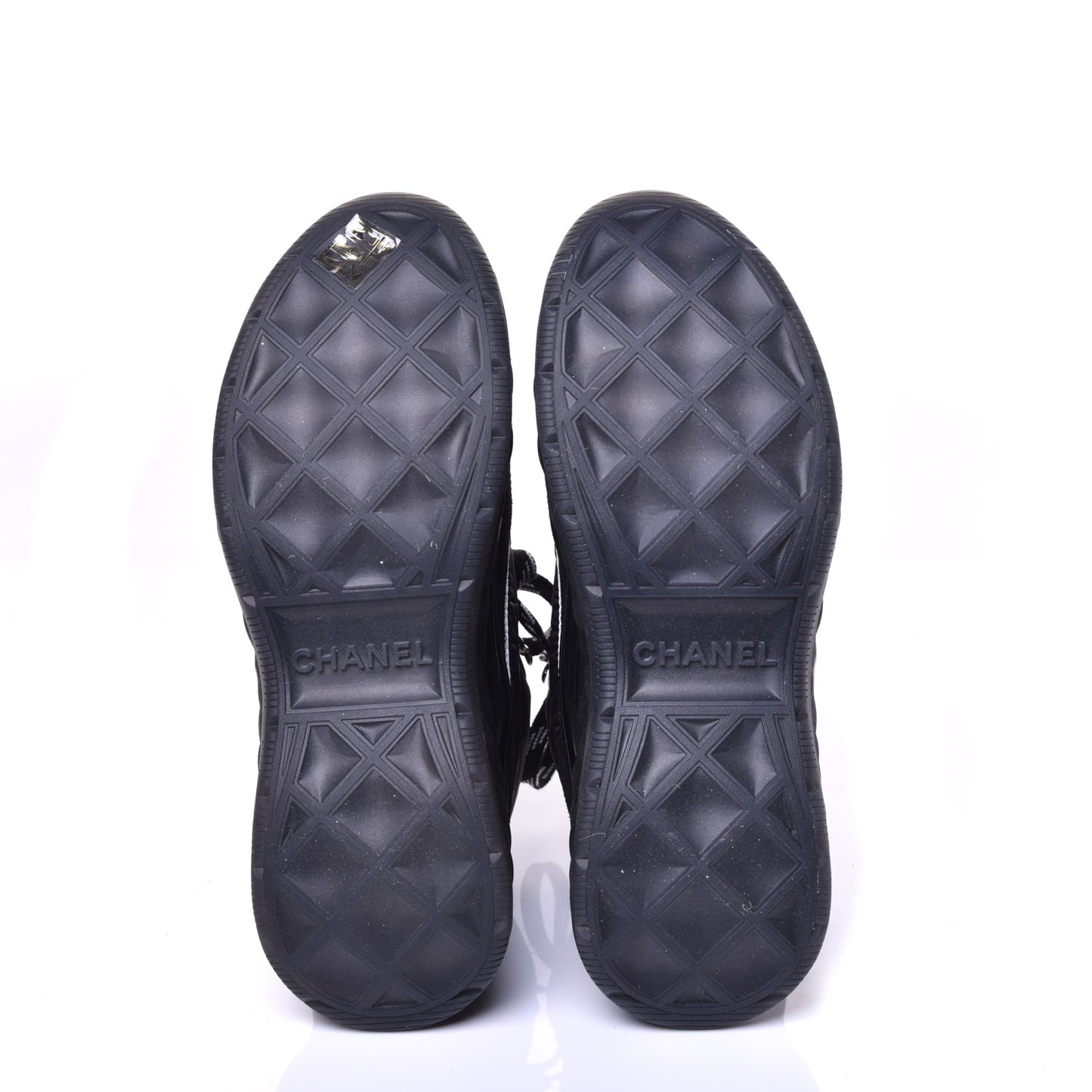 Fabric Suede Womens CC Sneakers 39 Black