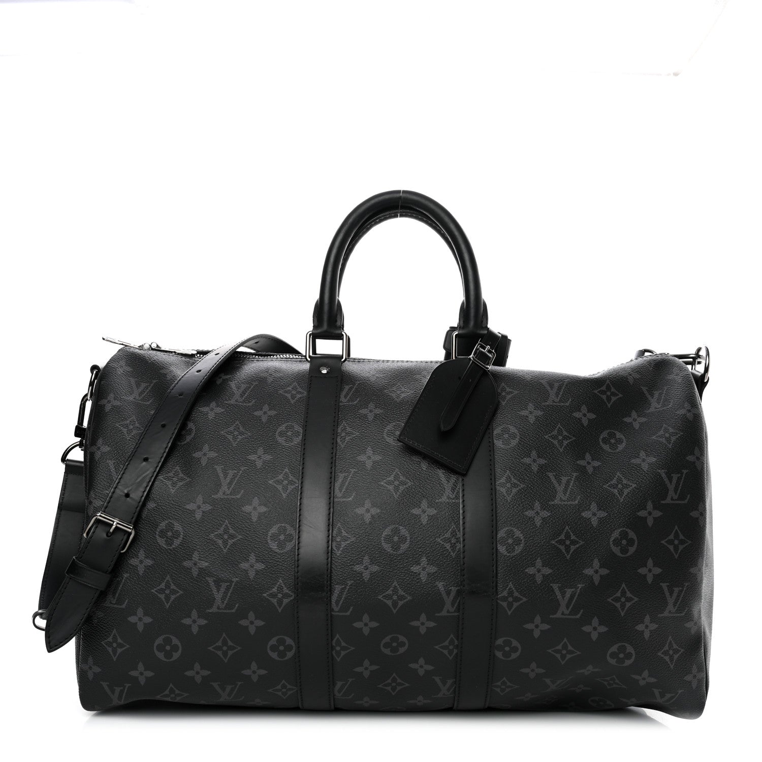 Louis Vuitton Monogram Eclipse Keepall Bandouliere 45 1 of 11