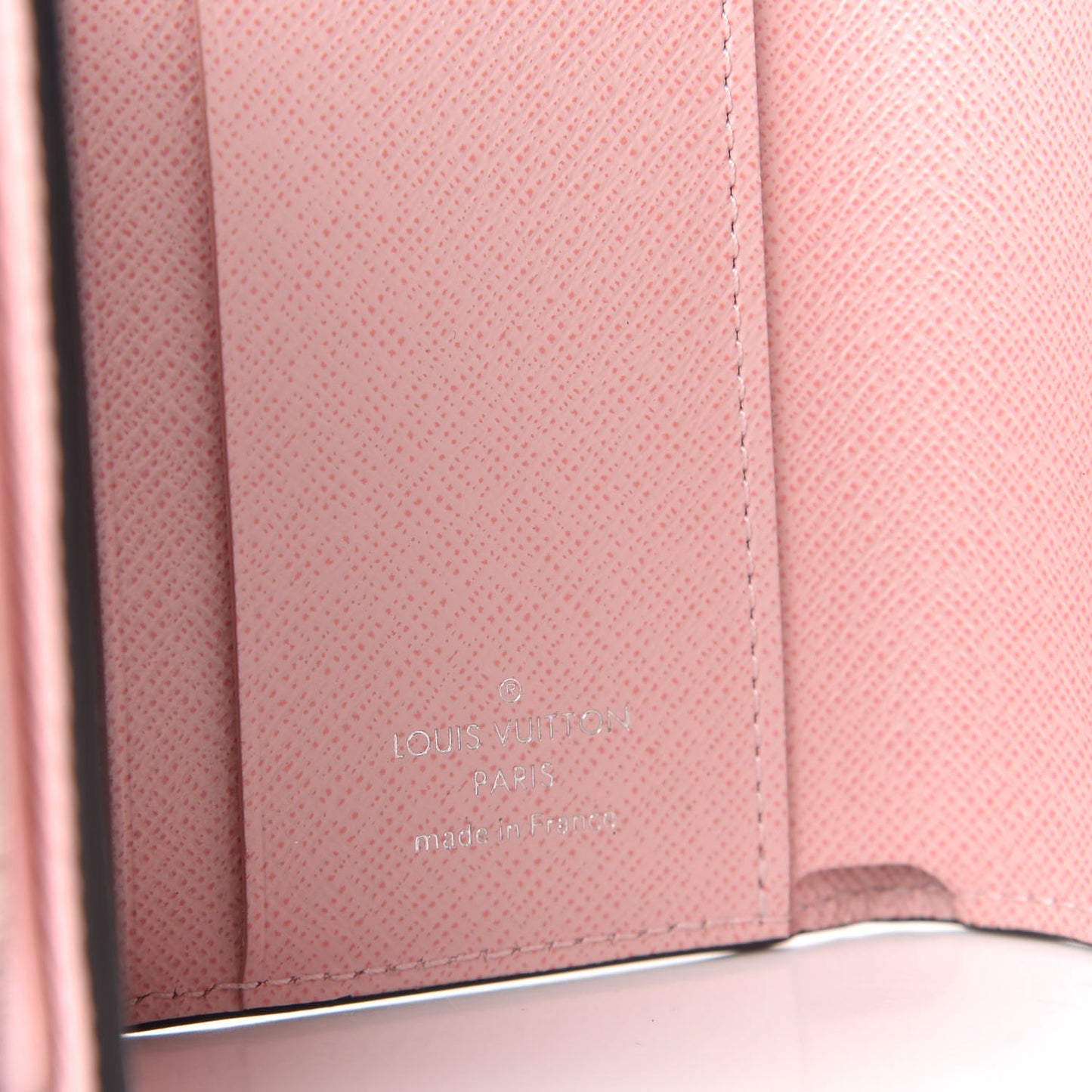 Epi Twist XS Wallet Rose Ballerine