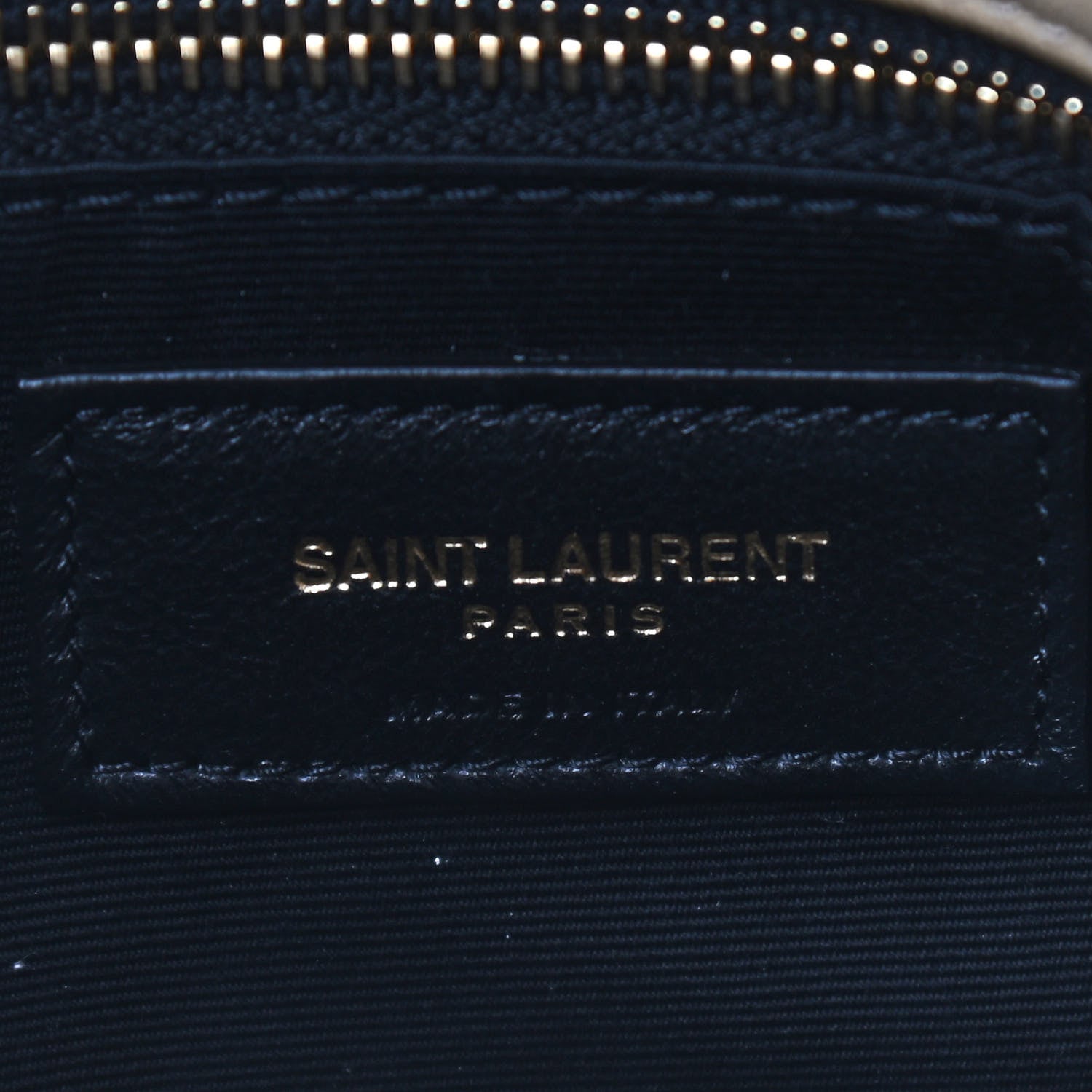 Saint Laurent Shearling Quilted Small Loulou Monogram Chain Satchel Natural Beige 6 of 8