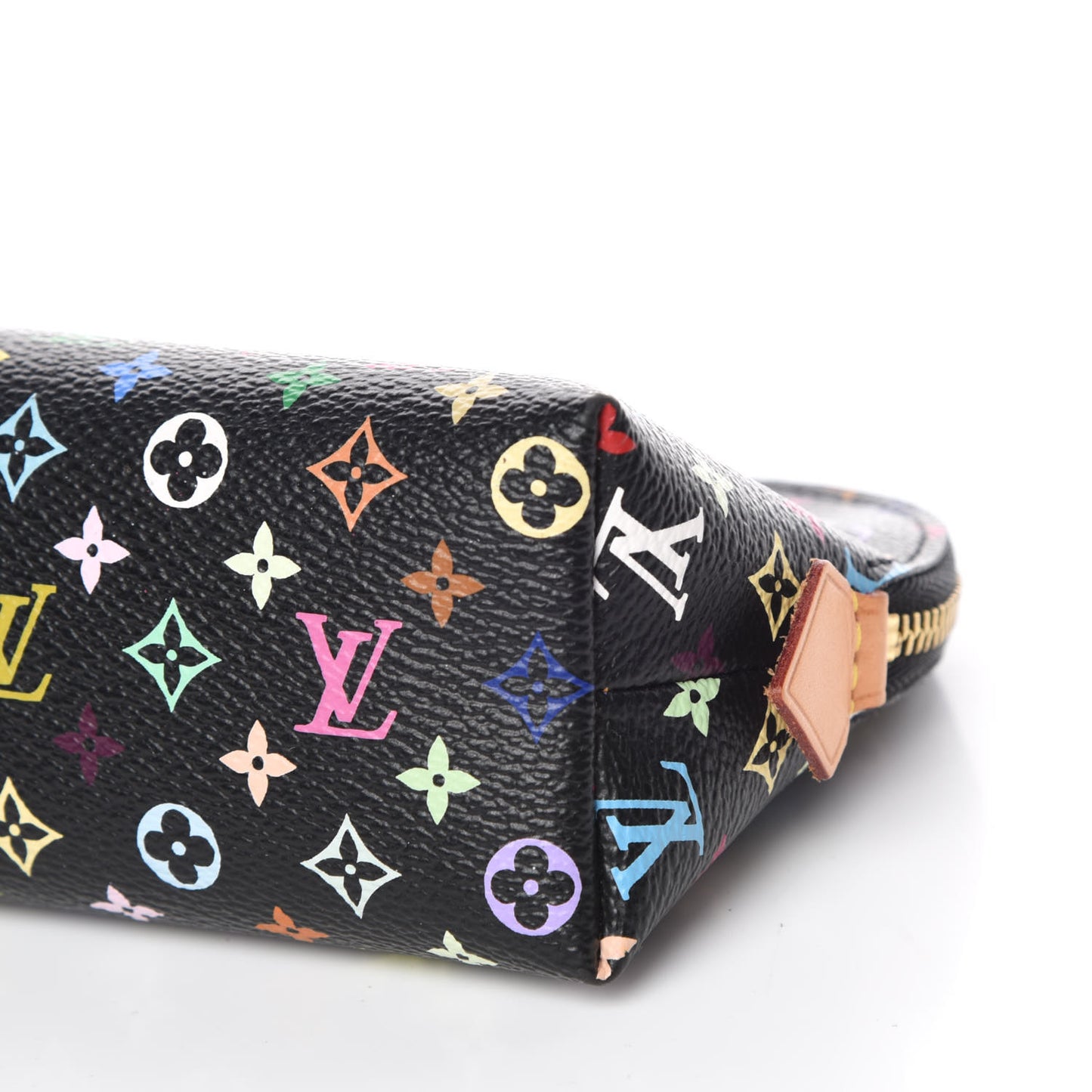Monogram Multicolor Cosmetic Pouch Black Grenade