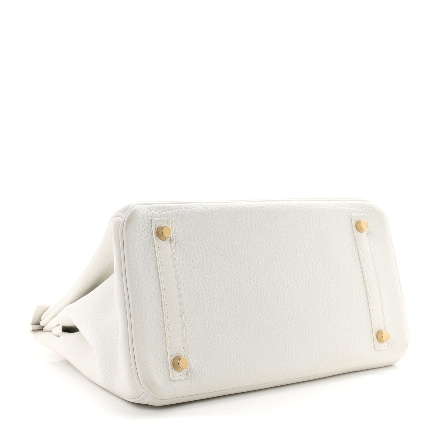 Taurillon Clemence Birkin 30 White