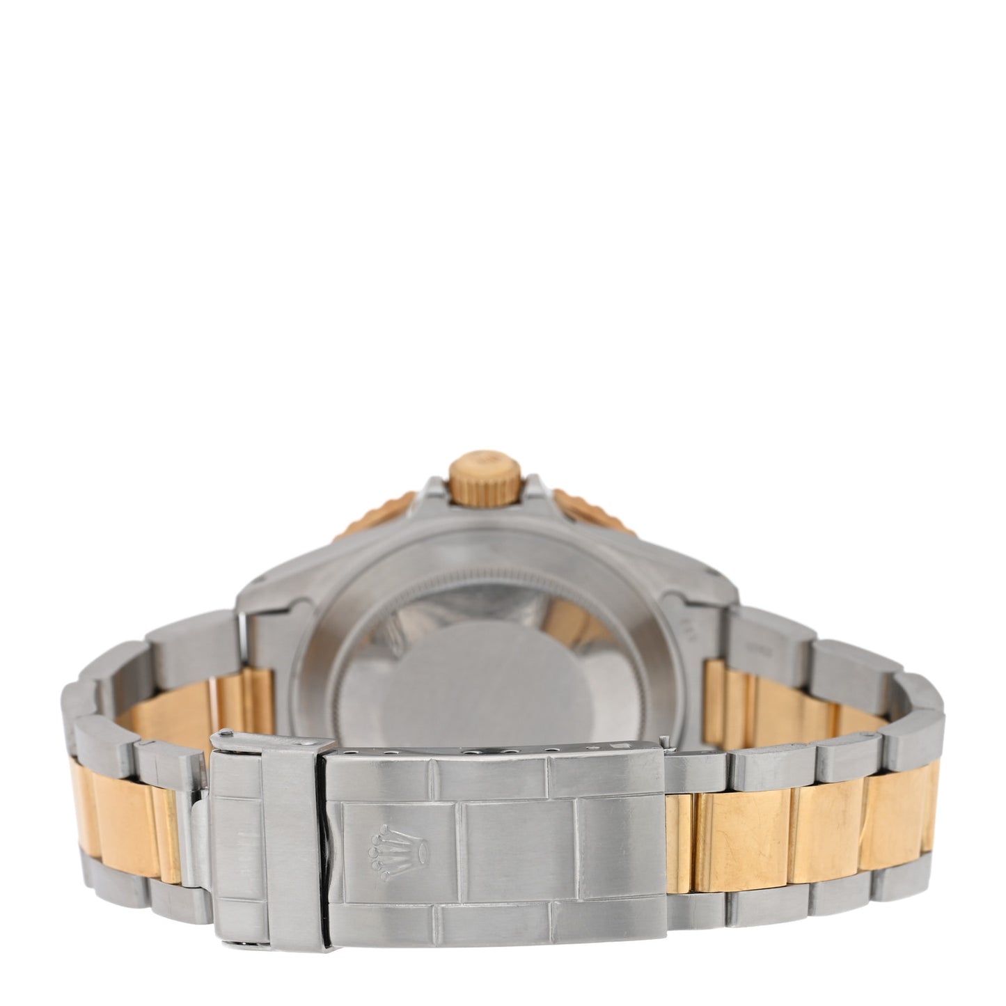 Stainless Steel 18K Yellow Gold 40mm Submariner Date Watch Black 16803