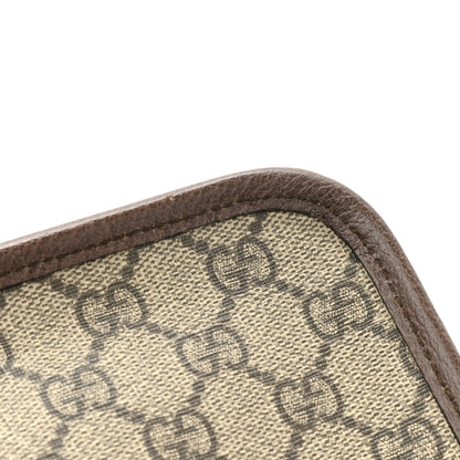 Gucci GG Supreme Monogram Neo Vintage Web Belt Bag Brown 11 of 11
