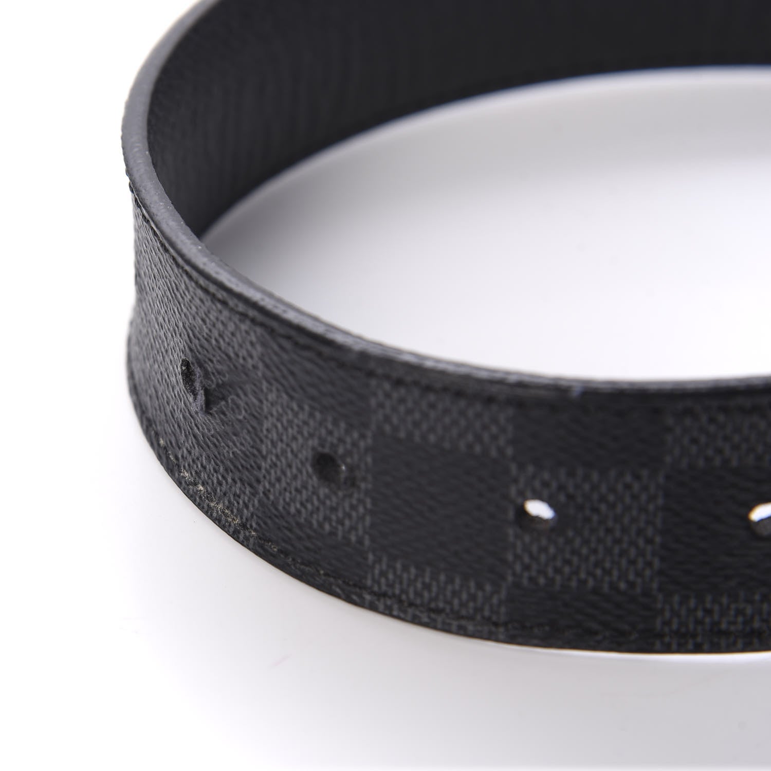 Louis Vuitton Damier Graphite 35mm LV Inventeur Reversible Belt 110 44 3 of 4