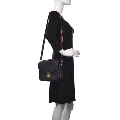 Louis Vuitton Empreinte Pochette Metis Marine Rouge 2 of 12