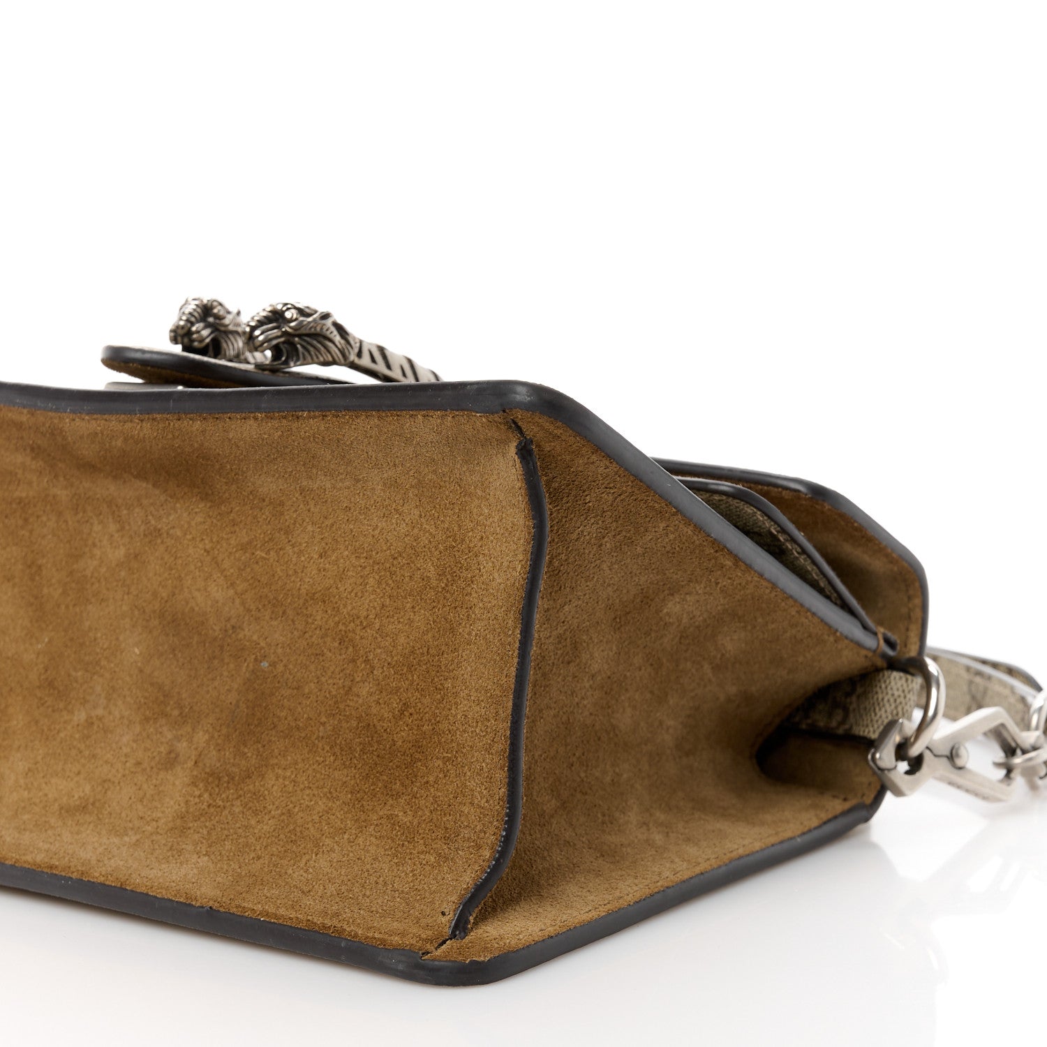 Gucci GG Supreme Monogram Small Dionysus Top Handle Bag Taupe 10 of 11
