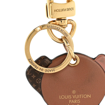 Louis Vuitton Monogram Puppy Bag Charm Key Holder 4 of 4