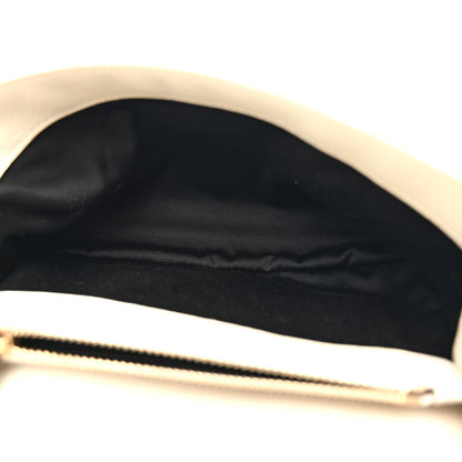 Saint Laurent Sheepskin Matelasse Chevron Monogram Medium College Bag Crema Soft 5 of 11