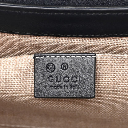 Gucci Microguccissima Medium Emily Chain Shoulder Bag Blue 6 of 13