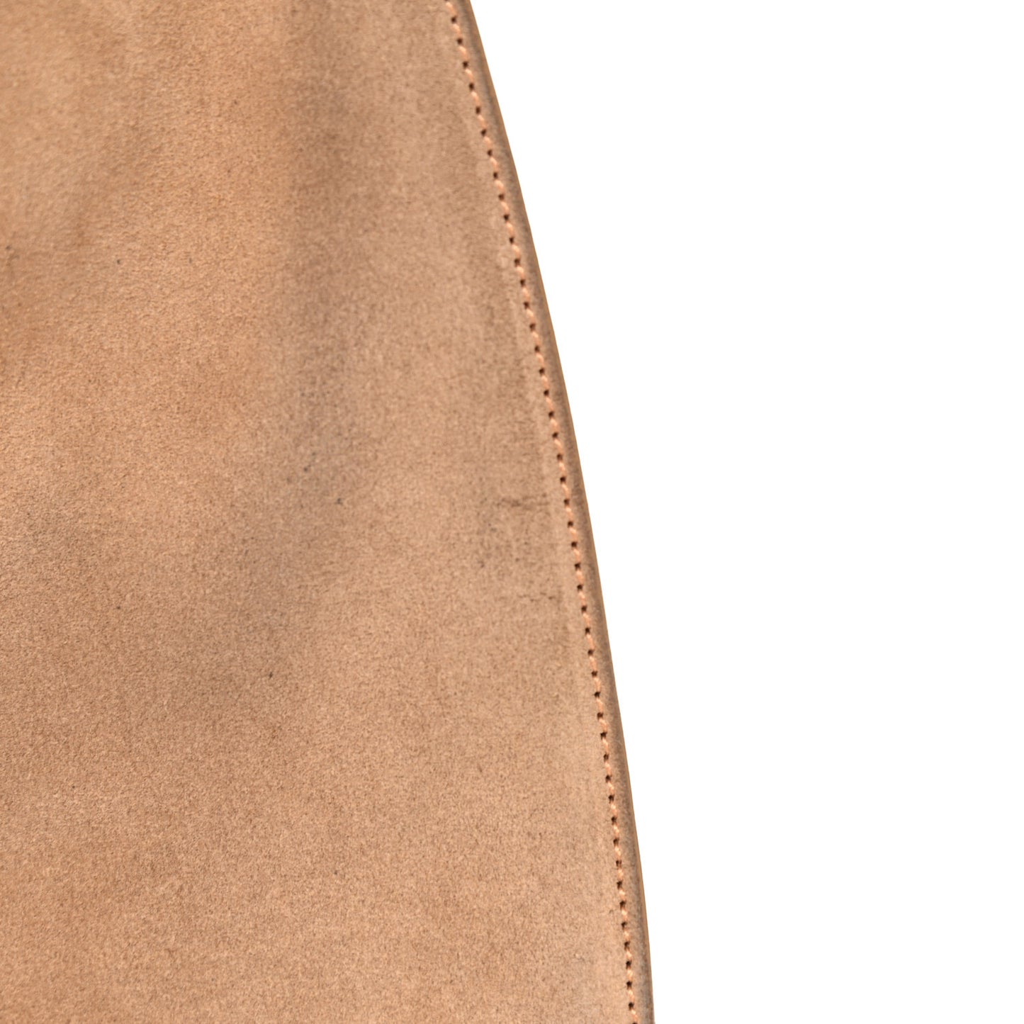 Suede Small Hobo Light Brown