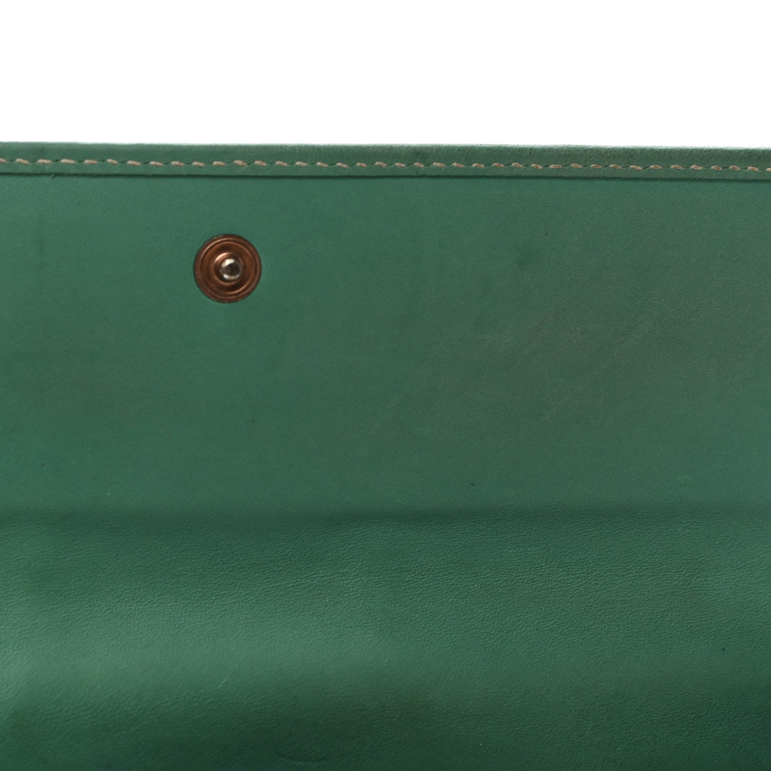Gucci Calfskin Monogram Continental Wallet Green 8 of 14