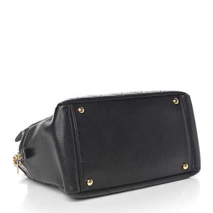 Chanel Caviar Quilted Petit Timeless Tote PTT Black 4 of 11