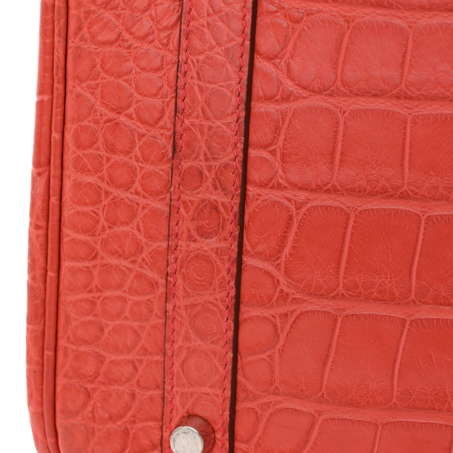 Matte Alligator Birkin 35 Bougainvillea