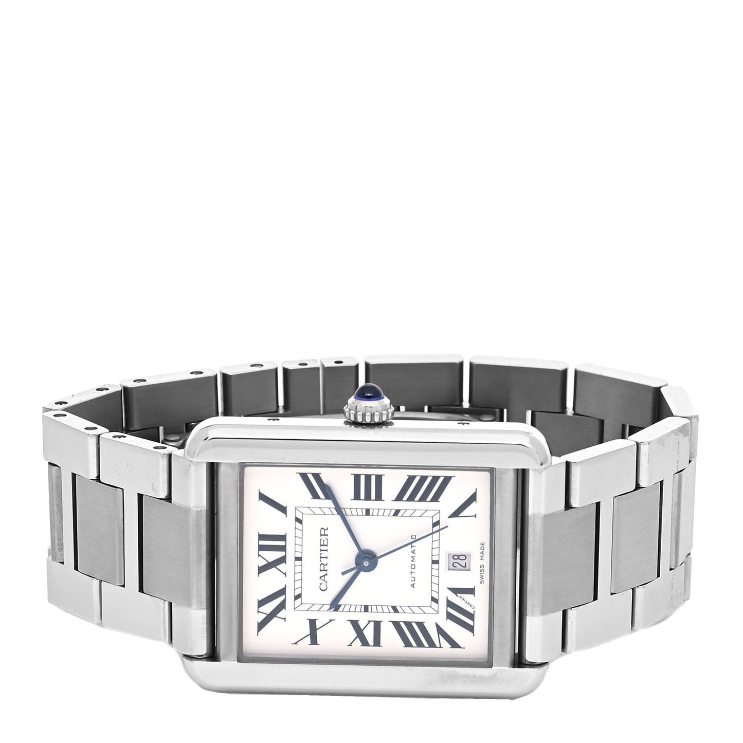 Stainless Steel 31mm Tank Solo Automatic Watch