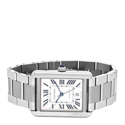 Cartier Stainless Steel 31mm Tank Solo Automatic Watch 2 of 5