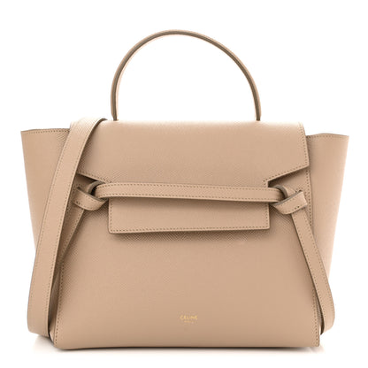 Celine Grained Calfskin Micro Belt Bag Light Taupe 1 of 11
