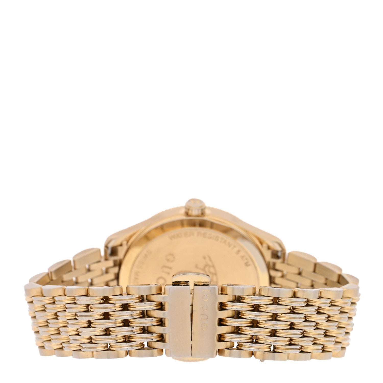 Gucci Stainless Steel 29mm G-Timeless Bee Quartz Watch Gold 3 of 4