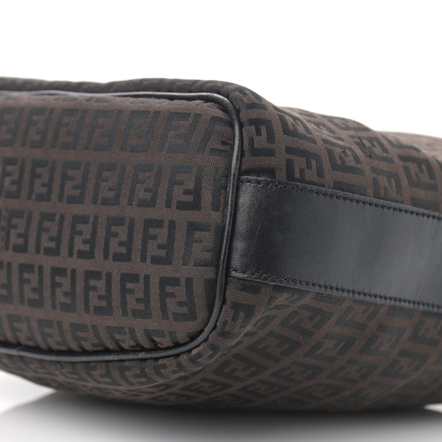 Fendi Zucchino Small Hobo Brown 9 of 13